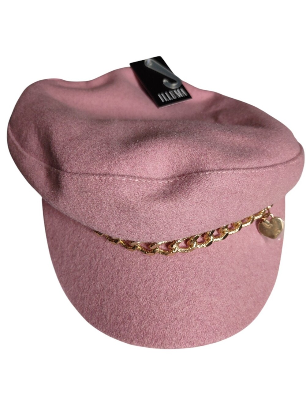 Illuma Pink Wool Blend Hat
